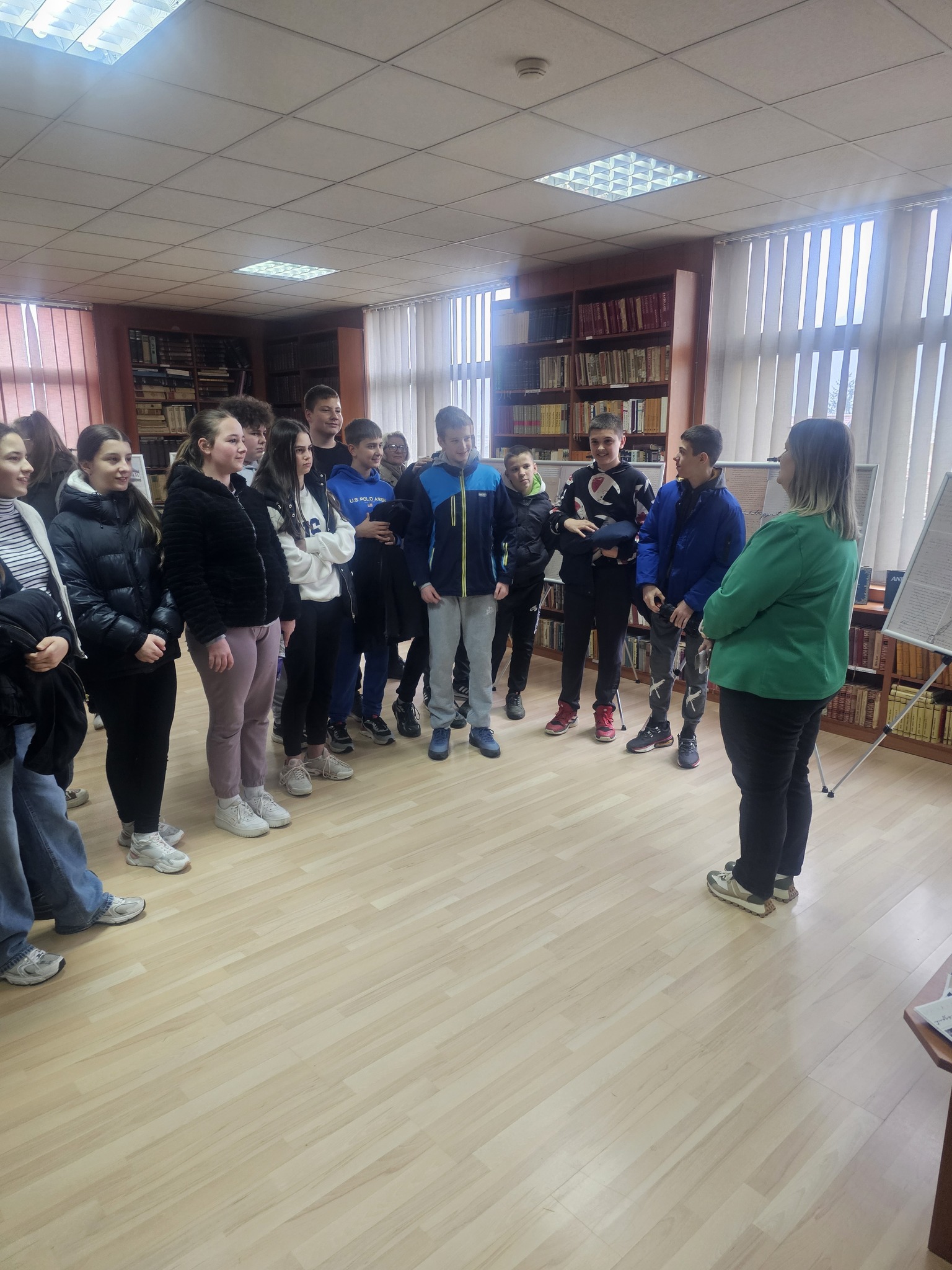 ОДРЖАВАЊЕ ИЗЛОЖБЕ НА ТЕМУ “ИВО АНДРИЋ-НОБЕЛОВАЦ”